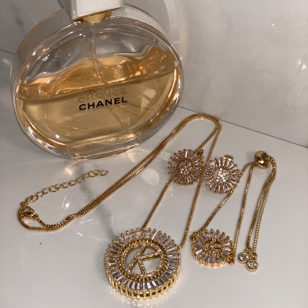 INITIAL JEWELRY SET A-Z